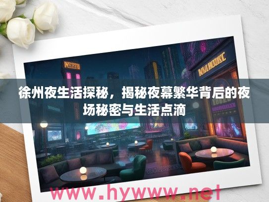 徐州夜生活探秘，揭秘夜幕繁华背后的夜场秘密与生活点滴