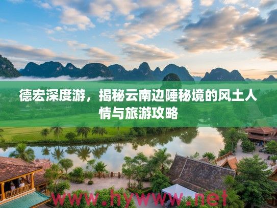 德宏深度游，揭秘云南边陲秘境的风土人情与旅游攻略