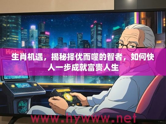 生肖机遇，揭秘择优而噬的智者，如何快人一步成就富贵人生