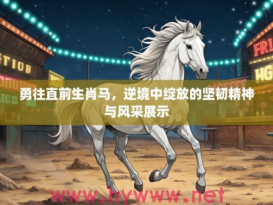 勇往直前生肖马，逆境中绽放的坚韧精神与风采展示