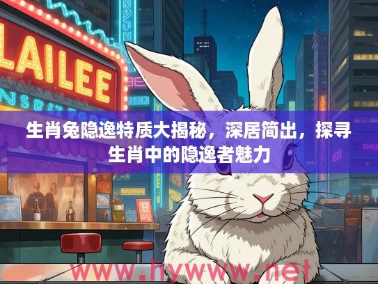 生肖兔隐逸特质大揭秘，深居简出，探寻生肖中的隐逸者魅力