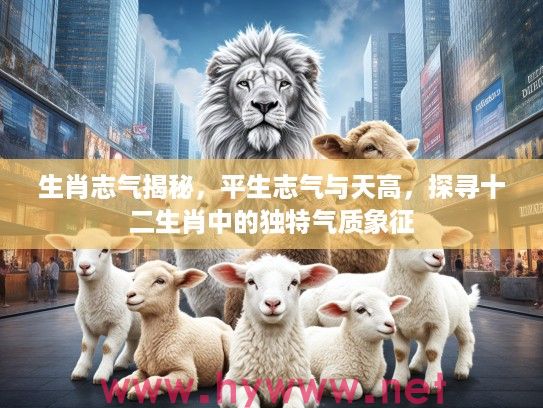 生肖志气揭秘，平生志气与天高，探寻十二生肖中的独特气质象征