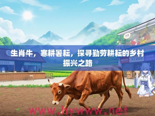 生肖牛，寒耕暑耘，探寻勤劳耕耘的乡村振兴之路
