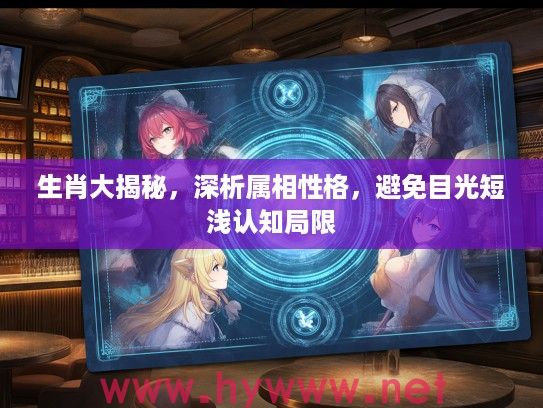 生肖大揭秘，深析属相性格，避免目光短浅认知局限