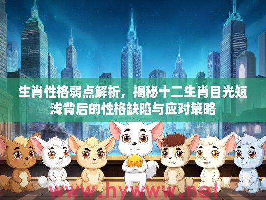 生肖性格弱点解析，揭秘十二生肖目光短浅背后的性格缺陷与应对策略