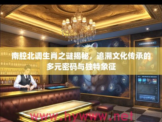 南腔北调生肖之谜揭秘，追溯文化传承的多元密码与独特象征