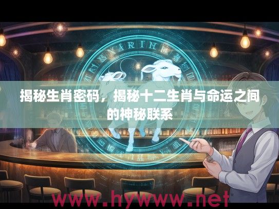 揭秘生肖密码，揭秘十二生肖与命运之间的神秘联系
