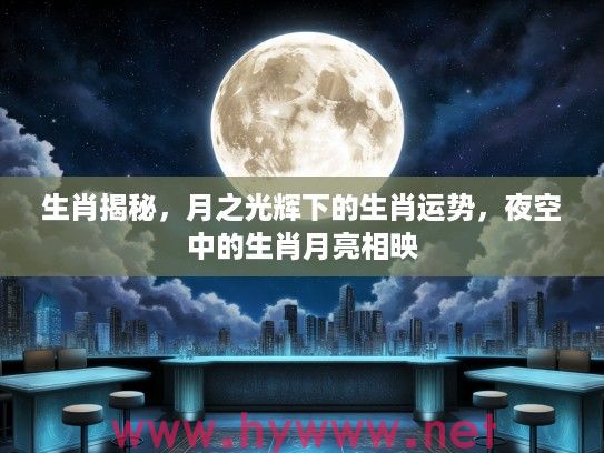 生肖揭秘，月之光辉下的生肖运势，夜空中的生肖月亮相映