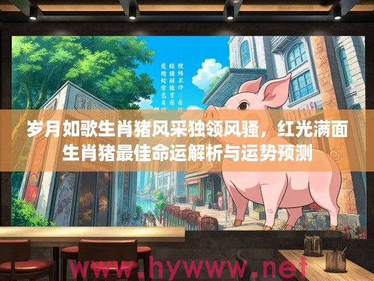 岁月如歌生肖猪风采独领风骚，红光满面生肖猪最佳命运解析与运势预测