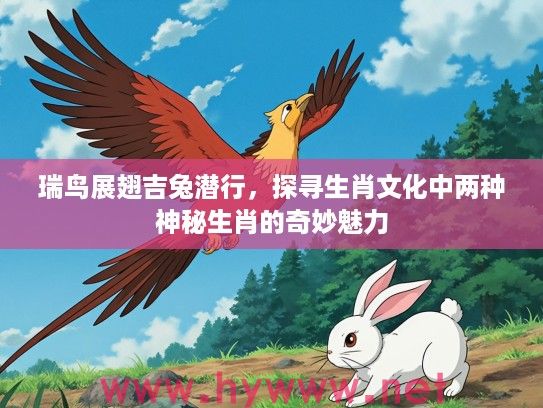 瑞鸟展翅吉兔潜行，探寻生肖文化中两种神秘生肖的奇妙魅力