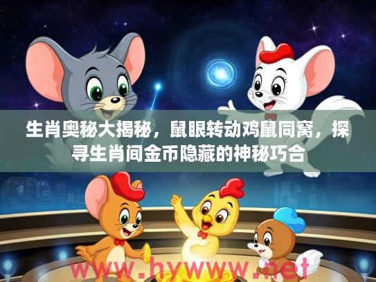 生肖奥秘大揭秘，鼠眼转动鸡鼠同窝，探寻生肖间金币隐藏的神秘巧合