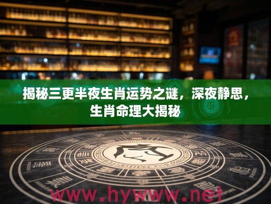 揭秘三更半夜生肖运势之谜，深夜静思，生肖命理大揭秘