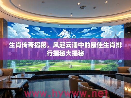 生肖传奇揭秘，风起云涌中的最佳生肖排行揭秘大揭秘