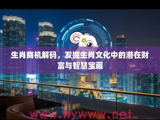 生肖商机解码，发掘生肖文化中的潜在财富与智慧宝藏