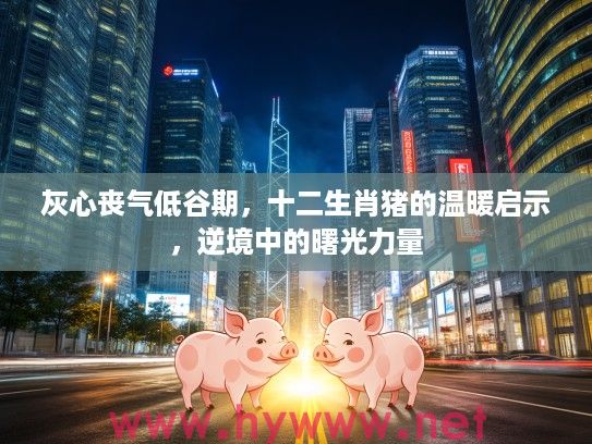 灰心丧气低谷期，十二生肖猪的温暖启示，逆境中的曙光力量