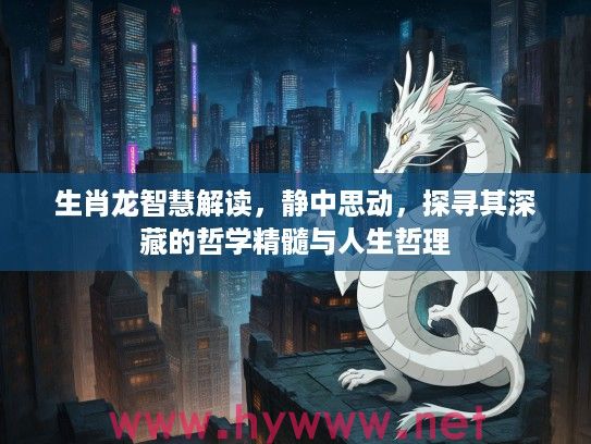 生肖龙智慧解读，静中思动，探寻其深藏的哲学精髓与人生哲理