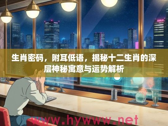 生肖密码，附耳低语，揭秘十二生肖的深层神秘寓意与运势解析