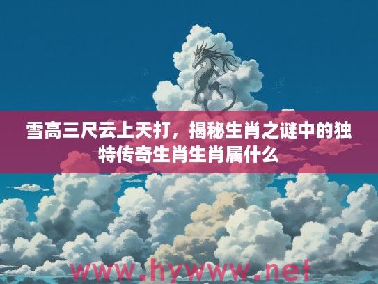 雪高三尺云上天打，揭秘生肖之谜中的独特传奇生肖生肖属什么