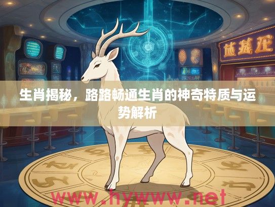 生肖揭秘，路路畅通生肖的神奇特质与运势解析