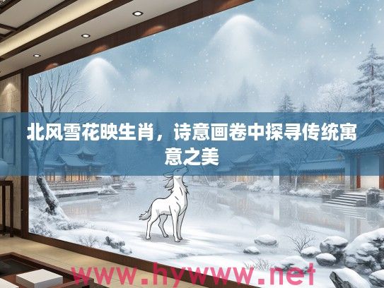 北风雪花映生肖，诗意画卷中探寻传统寓意之美