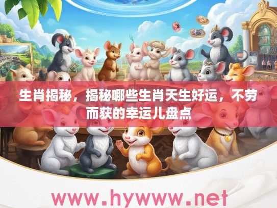 生肖揭秘，揭秘哪些生肖天生好运，不劳而获的幸运儿盘点
