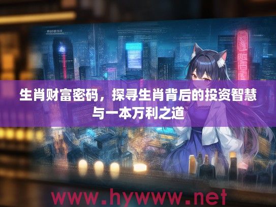 生肖财富密码，探寻生肖背后的投资智慧与一本万利之道